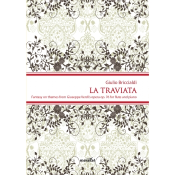 Briccialdi Giulio "La Traviata" na flet i fortepian. Fantasy on themes from Giuseppe Verdi's opera op. 76
